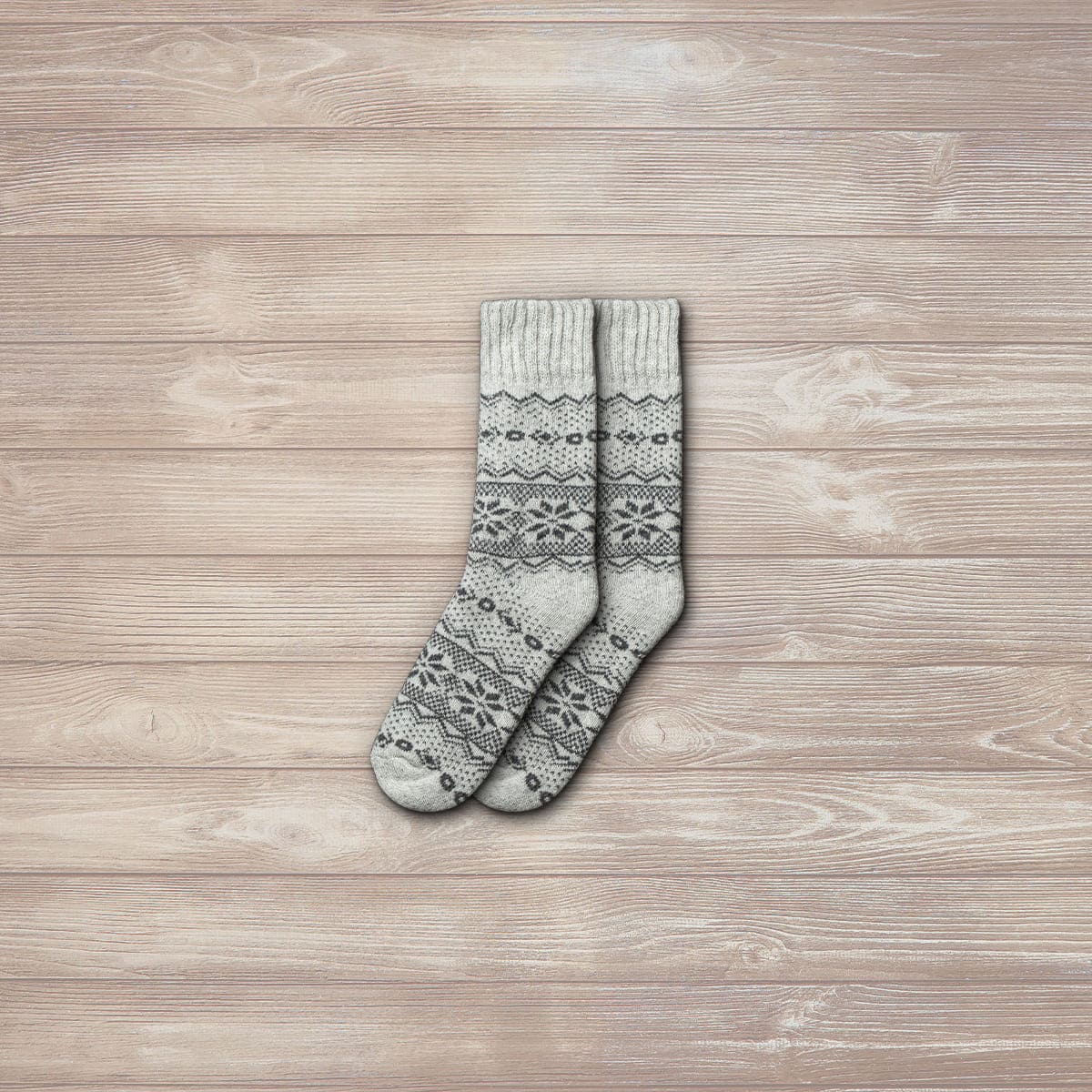 Bergen Wool - White (1 Pair)