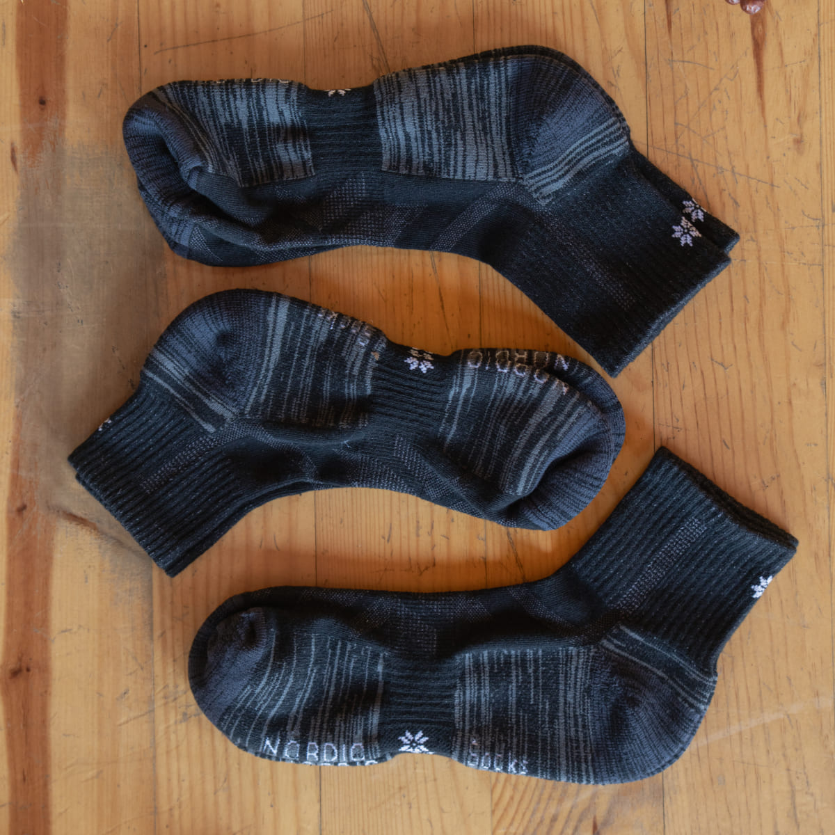 Hiking - Black Low-Cut (3 pairs)