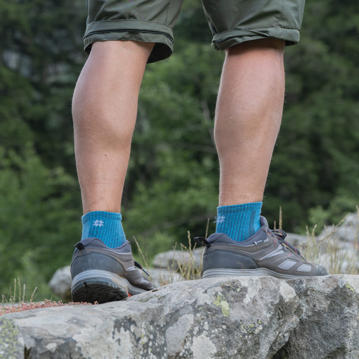Hiking - Blue Low-Cut (1 pair)