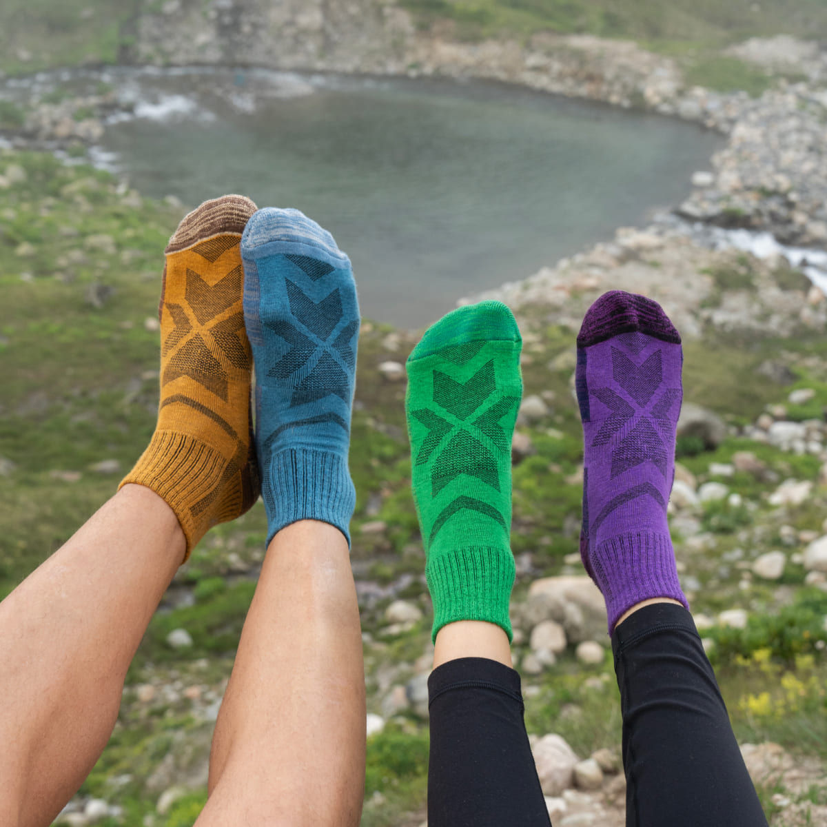 Hiking - Colorful Low-Cut (5 pairs)