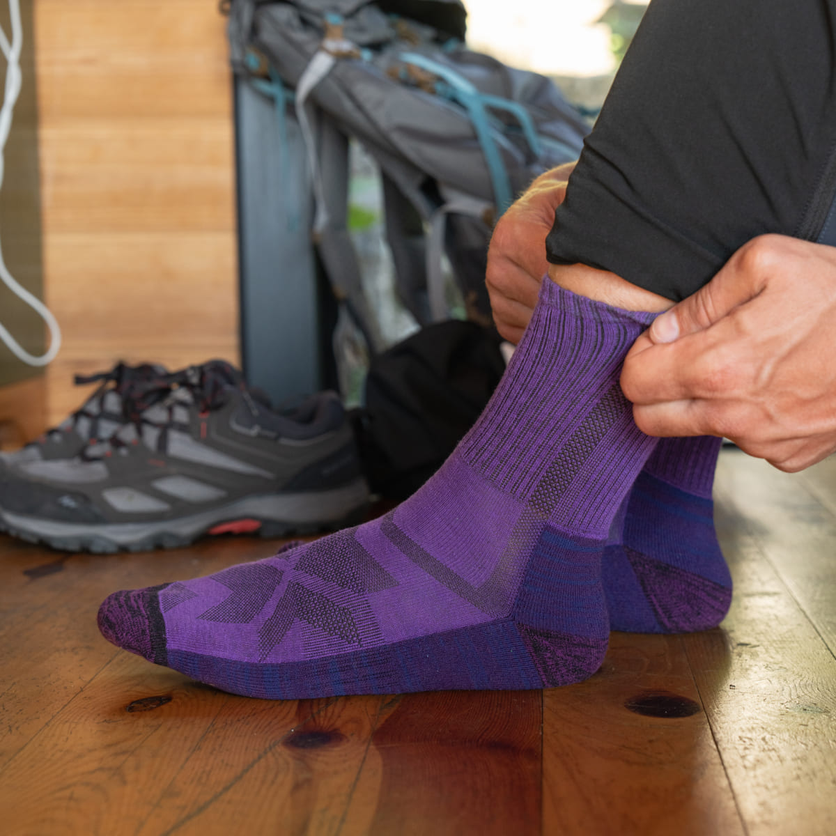 Hiking - Purple (1 pair)