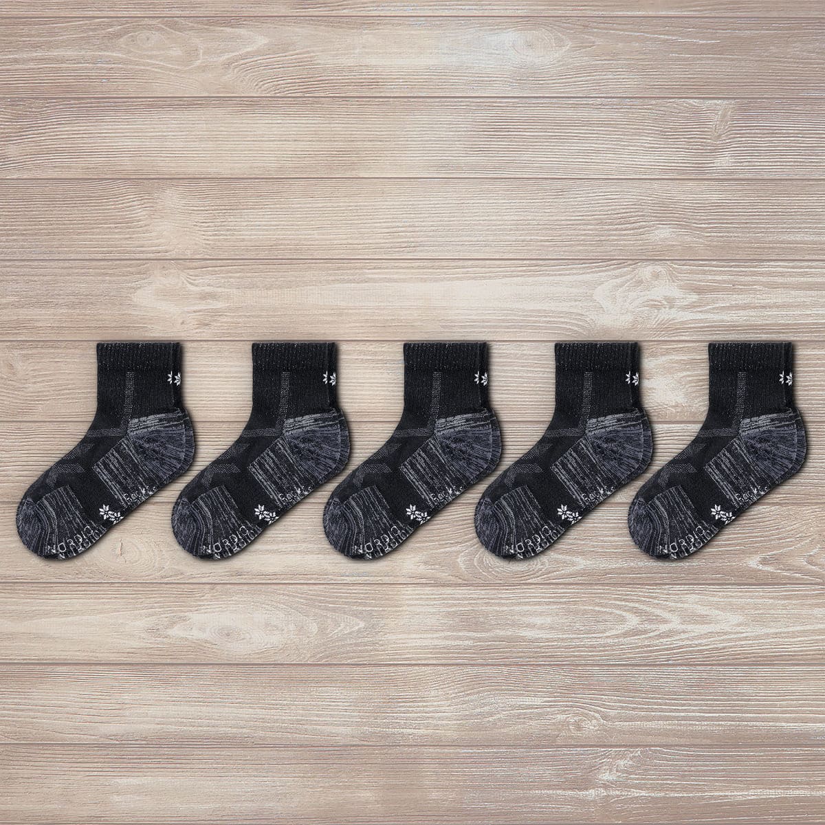 Hiking - Black Low-Cut (5 pairs)