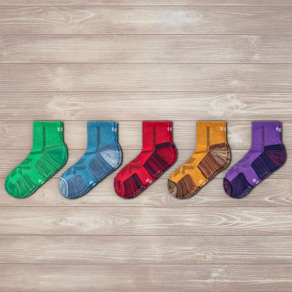Hiking - Colorful Low-Cut (5 pairs)
